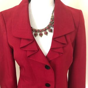 Beautiful burgundy blazer